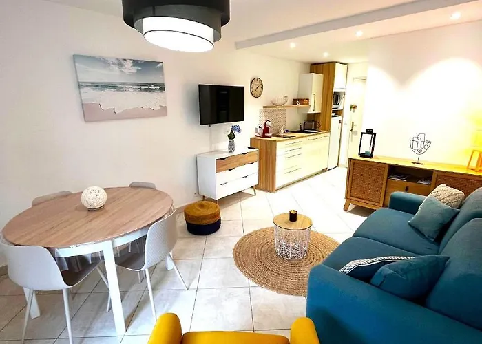 Cap'eole, Charmant Studio Pres Du Port *